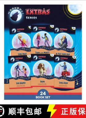 【3-4周达】Phonic Books Moon Dogs Extras Set 2: Decodable Phonic Books for Older Readers (CVC Level, ... [9780593844359]