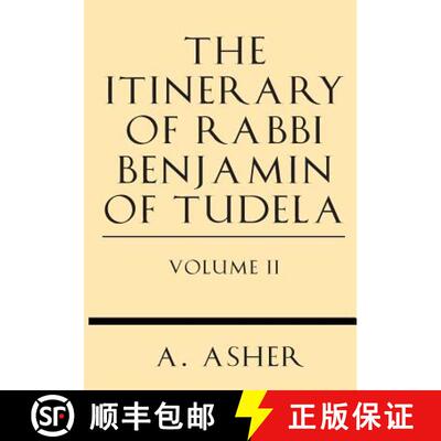【3-4周达】The Itinerary of Rabbi Benjamin of Tudela Vol II [9781628452815]