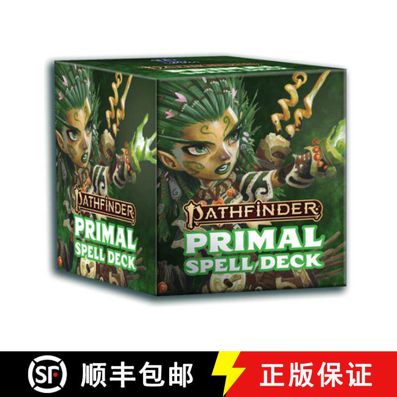 【3-4周达】Pathfinder Spell Cards: Primal (P2) [9781640782488]