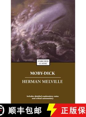 【3-4周达】Moby-Dick (Enriched Classic) [9780671028350]