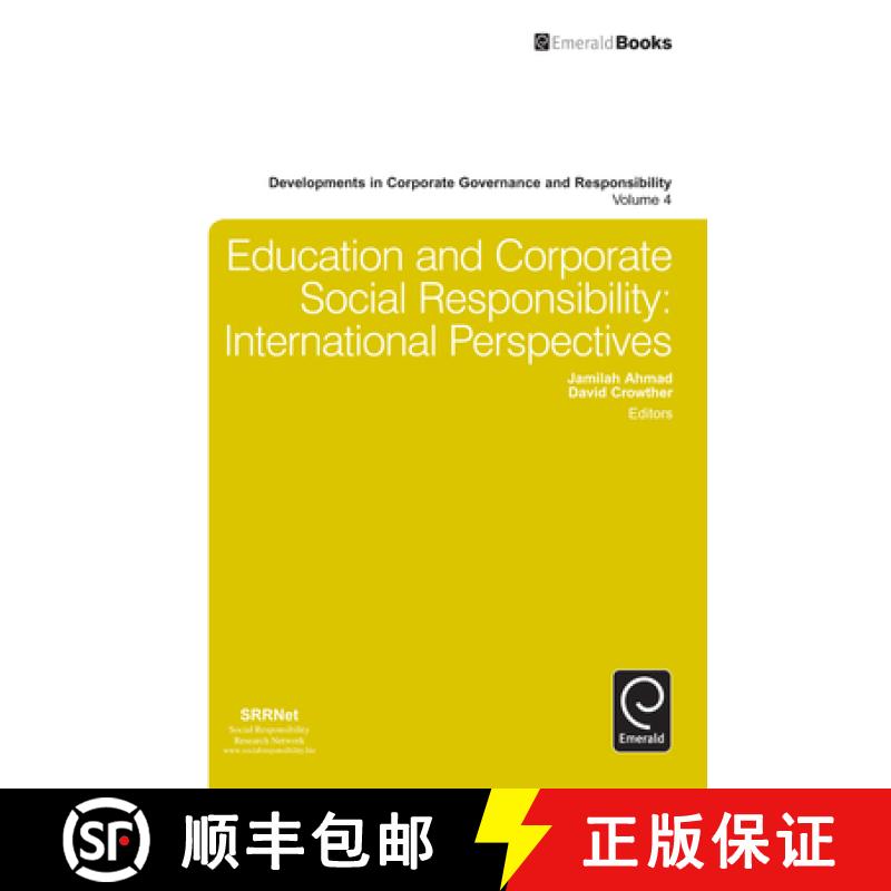 【3-4周达】Education and Corporate Social Responsibility: International Perspectives [9781781905890]