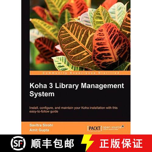 预订 Koha 3 Library Management System [9781849510820]