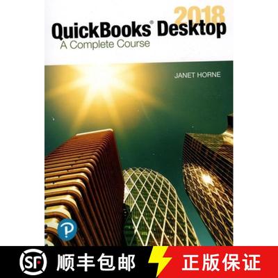 【3-4周达】QuickBooks Desktop 2018: A Complete Course [9780134743813]