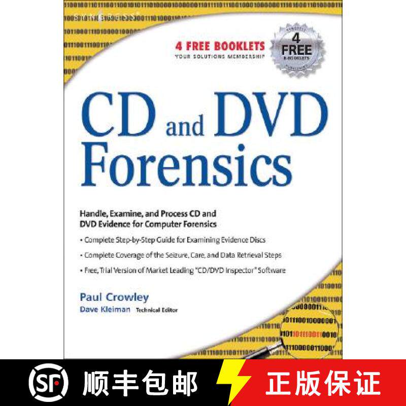 【3-4周达】CD and DVD Forensics [9781597491280]