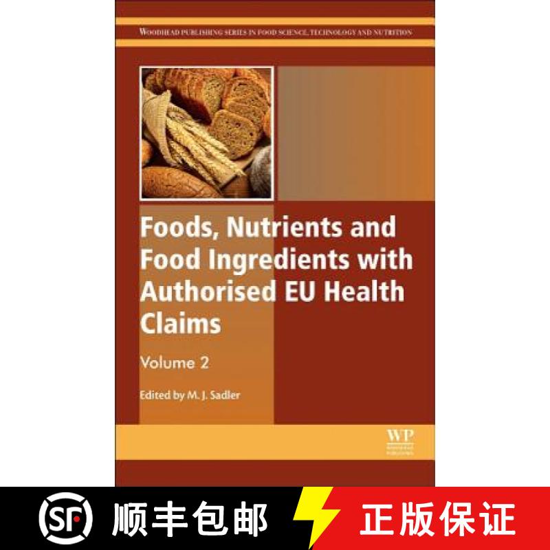 【3-4周达】Foods, Nutrients and Food Ingredients with Authorised EU Health Claims: Volume 2 [9781782423829]