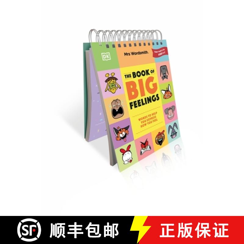 【3-4周达】Mrs Wordsmith The Book of Big Feelings Ages 4-7 (Early Years & Key Stage 1) : Hundreds of ... [9780241567395]