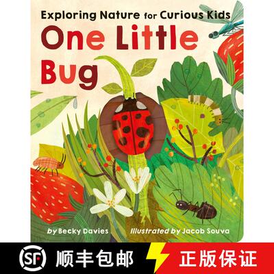 【3-4周达】One Little Bug: Exploring Nature for Curious Kids [9781664350847]