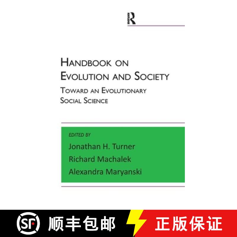 【3-4周达】Handbook on Evolution and Society: Toward an Evolutionary Social Science [9781612058955]