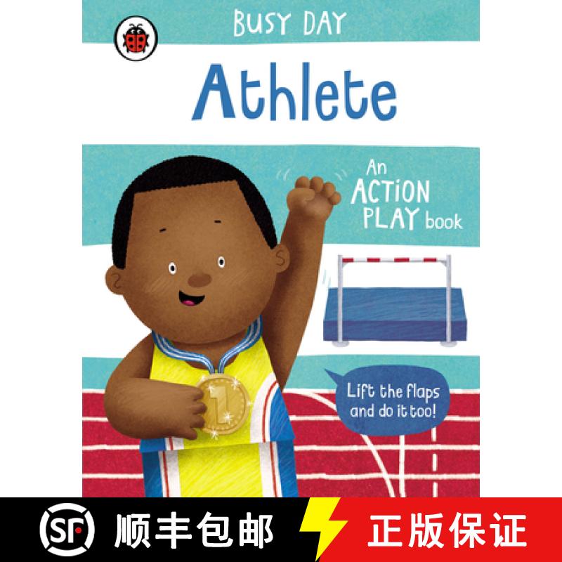 【3-4周达】Busy Day: Athlete : An action play book [9780241458198]