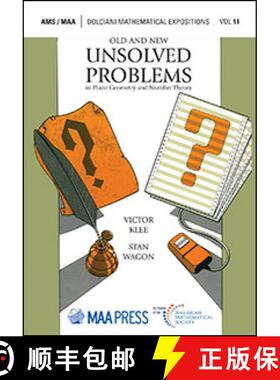 【3-4周达】Old and New Unsolved Problems in Plane Geometry and Number Theory [9781470454616]