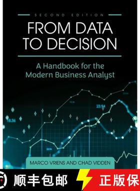 【3-4周达】From Data to Decision: A Handbook for the Modern Business Analyst [9781516598113]