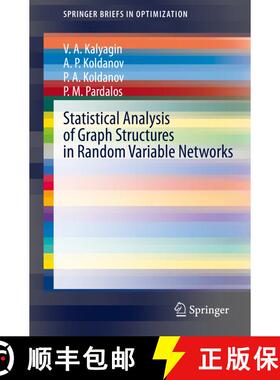 【3-4周达】Statistical Analysis of Graph Structures in Random Variable Networks (1st ed. 2020) (1st e... [9783030602925]