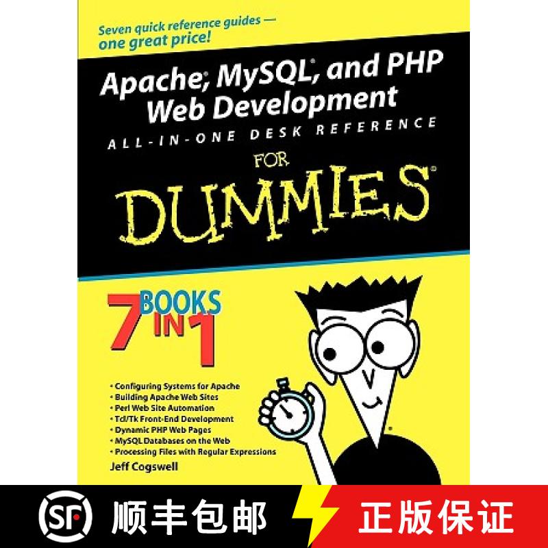 【3-4周达】Apache, Mysql, And Php Web Development All-In-One Desk Reference For Dummies [Wiley计算机] [9780764549694]