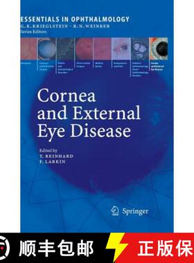 【3-4周达】Cornea and External Eye Disease [9783540226000]