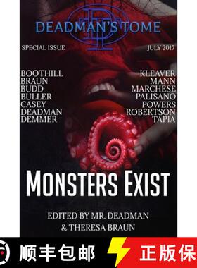 【3-4周达】Deadman's Tome Monsters Exist [9781387035700]