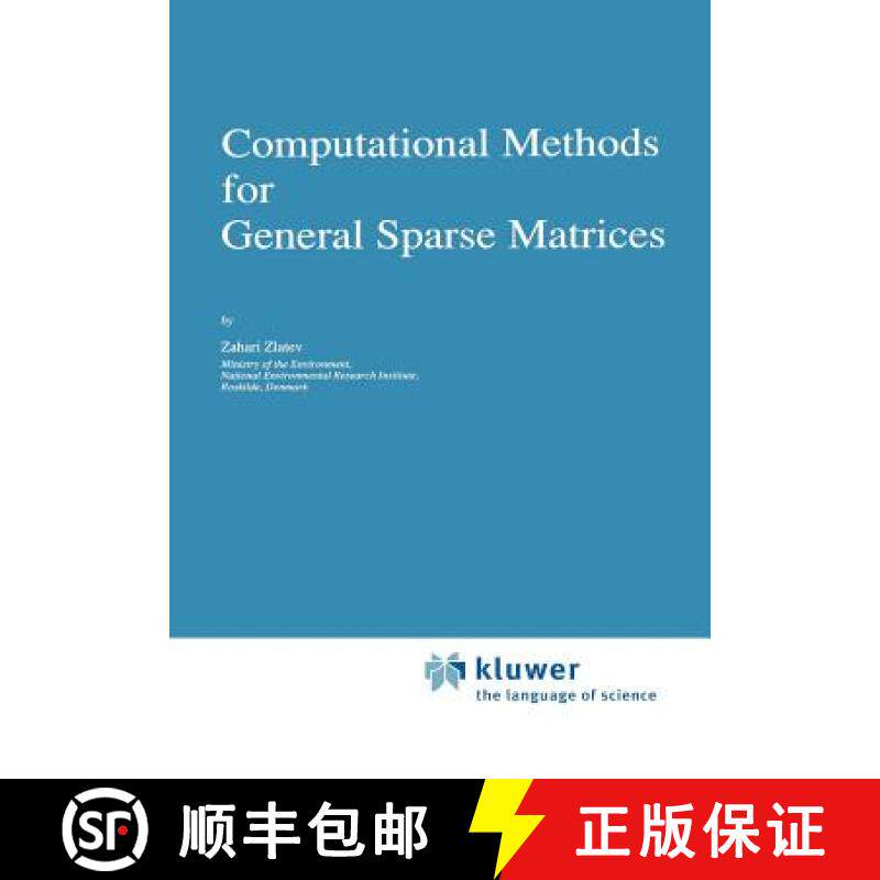【3-4周达】Computational Methods for General Sparse Matrices [9789048140862]