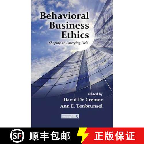 【3-4周达】Behavioral Business Ethics: Shaping an Emerging Field [9780815390909]