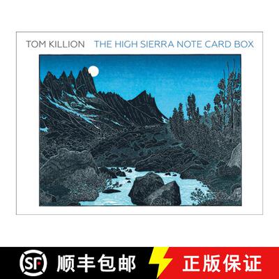 【3-4周达】The High Sierra Note Card Box [9781597143677]