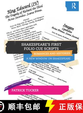 【3-4周达】Shakespeare's First Folio Cue Scripts - Romances and Histories: A New Window on Shakespeare [9781032698847]