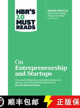 【3-4周达】Hbr's 10 Must Reads on Entrepreneurship and Startups (Featuring Bonus Article Why the Lean... [9781633694385]