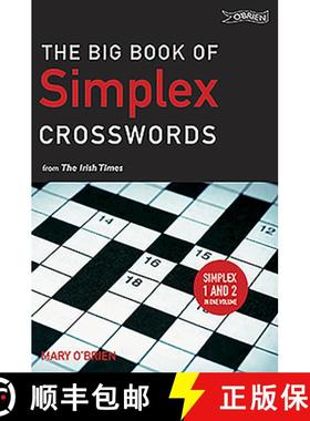 【3-4周达】The Big Book of Simplex Crosswords from the Irish Times [9781847171795]