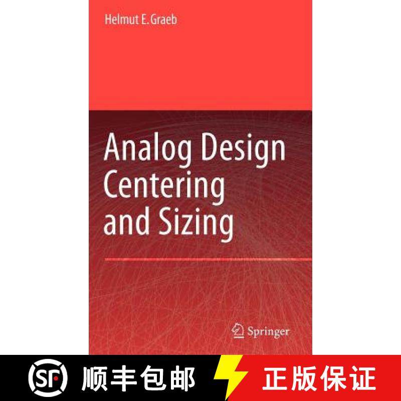 【3-4周达】Analog Design Centering and Sizing [9781402060038]