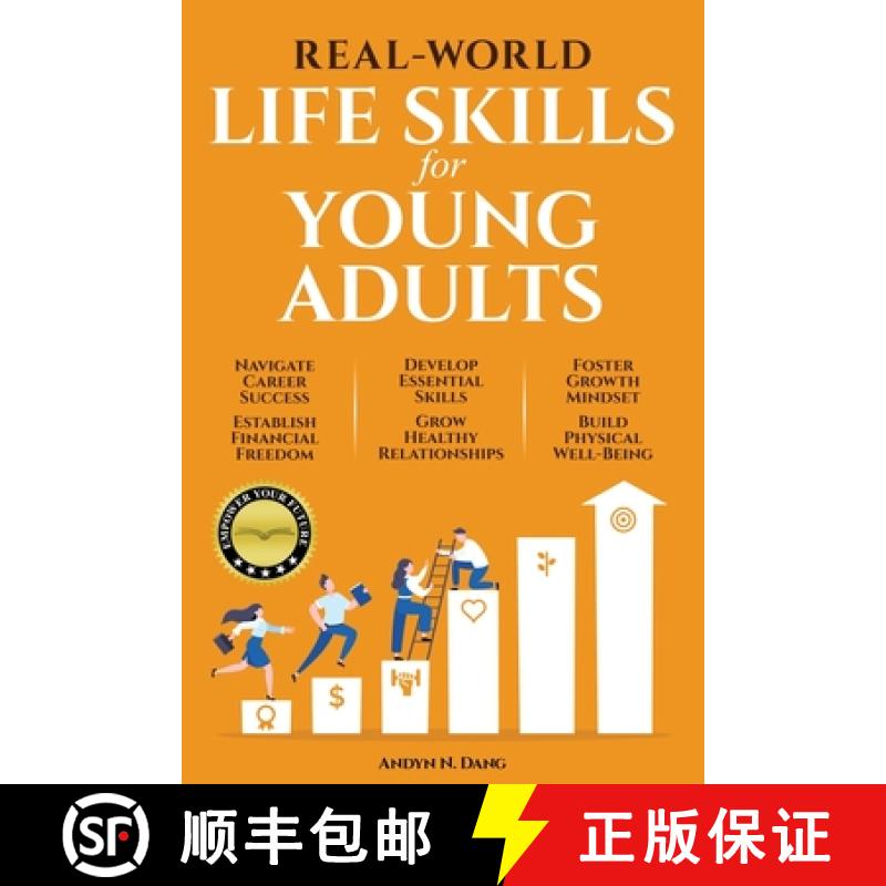 【3-4周达】Real-World Life Skills for Young Adults: Navigate Career Success, Establish Financial Free... [9798991557702]