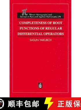 【3-4周达】Completeness of Root Functions of Regular Differential Operators [9780582236929]