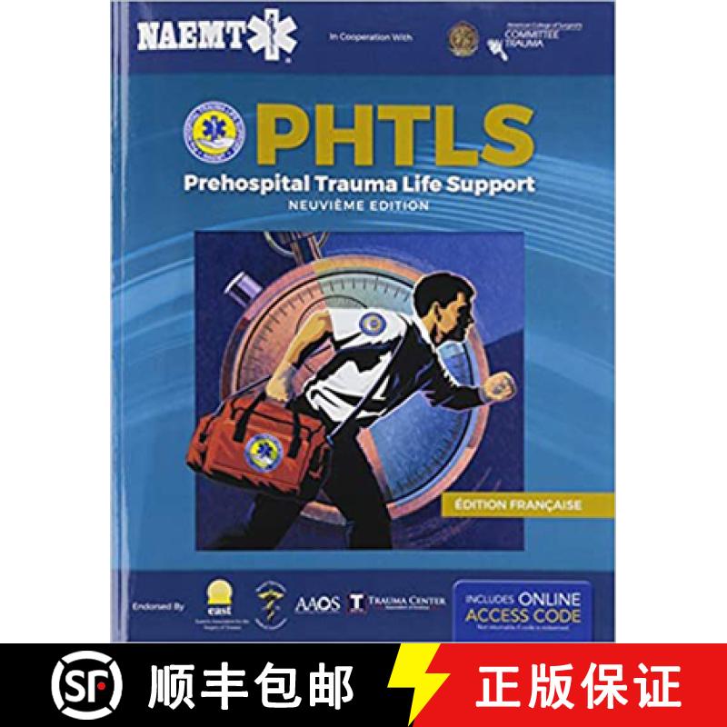 【2-3周达】Phtls French: Soins de Réanimation Préhospitaliers, Neuvième Edition, Française Éditi... [9781284197488]