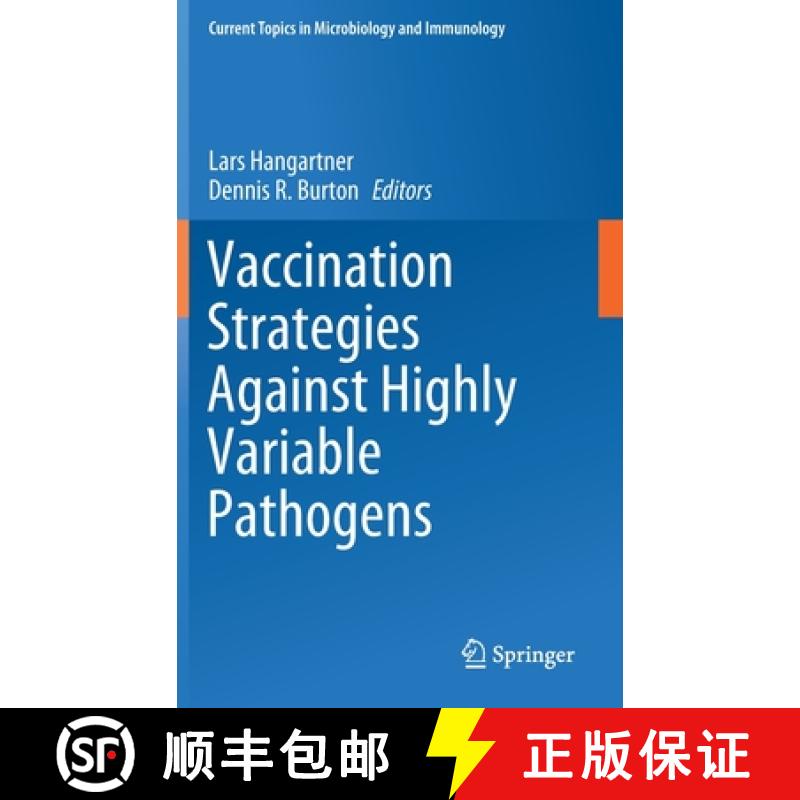 【3-4周达】Vaccination Strategies Against Highly Variable Pathogens [9783030580032]