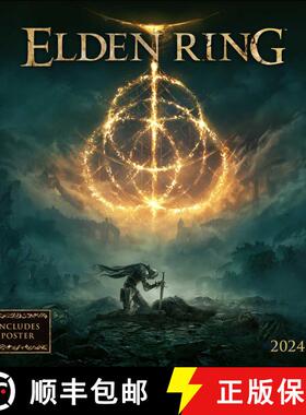 【3-4周达】Elden Ring 2024 Wall Calendar [9780789343673]