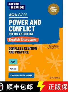 【3-4周达】Oxford Revise: AQA GCSE English Literature: Power and Conflict Poetry Anthology [9781382067560]