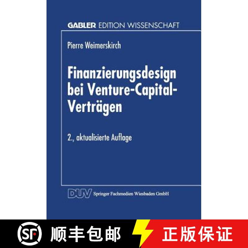 【3-4周达】Finanzierungsdesign Bei Venture-Capital-Verträgen [9783824469383]