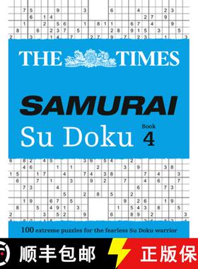 【3-4周达】The Times Samurai Su Doku 4: 100 Challenging Puzzles from the Times [9780008136406]