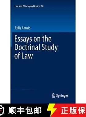 【3-4周达】Essays on the Doctrinal Study of Law [9789400716544]