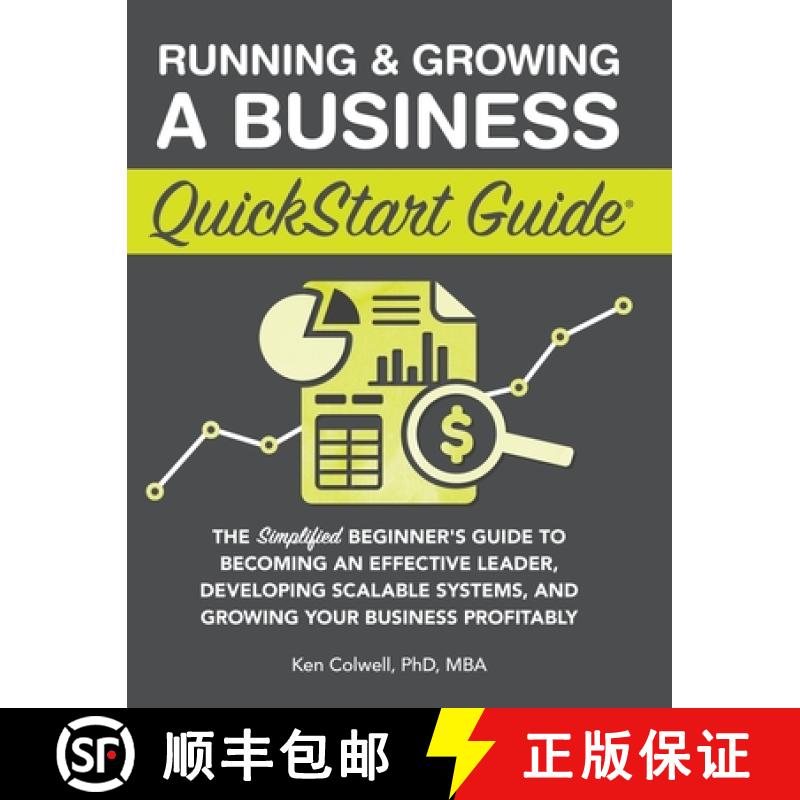 【3-4周达】Running & Growing a Business QuickStart Guide: The Simplified Beginner's Guide to Becoming... [9781636100647]