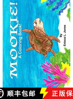 【3-4周达】Mookie: A Coloring Book [9780988803886]