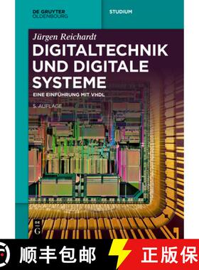 预订 Digitaltechnik Und Digitale Systeme: Eine Einfuhrung Mit VHDL [9783110706963]