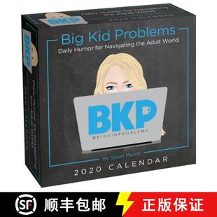 【3-4周达】Big Kid Problems 2020 Day-To-Day Calendar: Daily Humor for Navigating the Adult World [9781449499464]