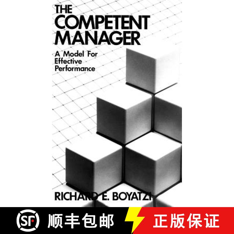 【3-4周达】Competent Manager   Model For Effective Performance [Wiley经管] [9780471090311]