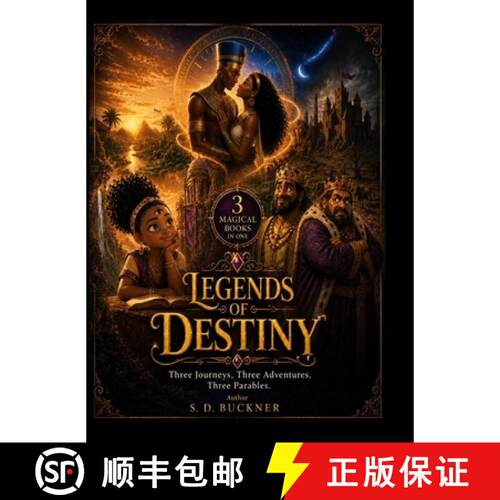 【3-4周达】精装 Legends of Destiny: Three Journeys, Three Adventures, Three Parables [9798905145100]