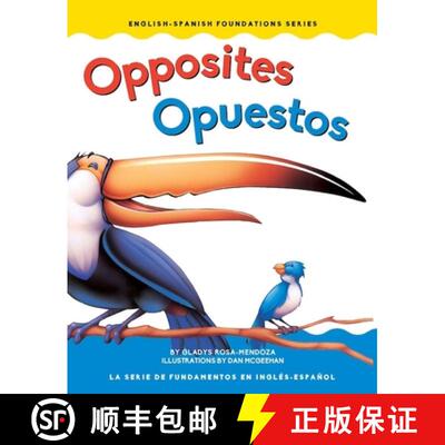 【3-4周达】精装 Opposites / Opuestos [9781945296147]