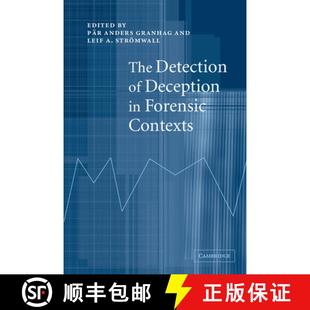 Deception 9780521541572 4周达 Contexts Forensic Detection The