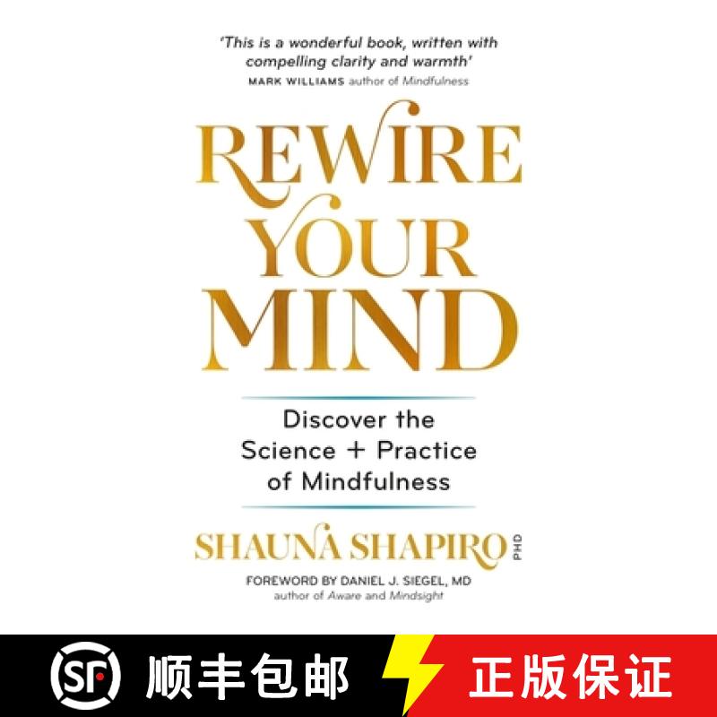 【3-4周达】Rewire Your Mind : Discover the science and practice of mindfulness [9781783252930]