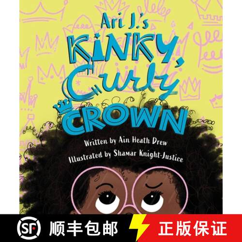【3-4周达】精装 Ari J.'s Kinky, Curly Crown [9781645382188]