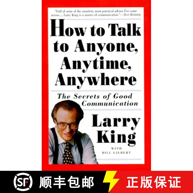【3-4周达】How to Talk to Anyone, Anytime, Anywhere: The Secrets of Good Communication [9780517884539]