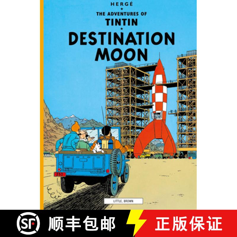 【3-4周达】Adventures of Tintin: Destination Moon [9780316358453]