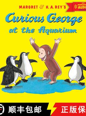 【3-4周达】Curious George at the Aquarium with downloadable audio [9780544176744]