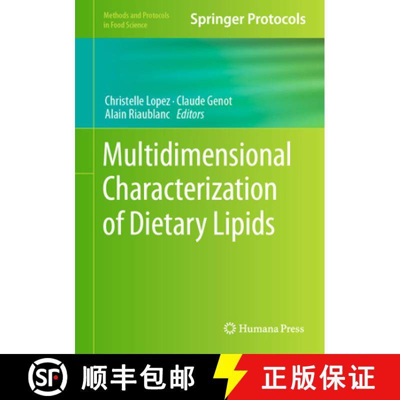 【3-4周达】Multidimensional Characterization of Dietary Lipids [9781071637579]