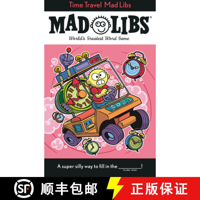 【3-4周达】Time Travel Mad Libs: World's Greatest Word Game [9780593889084]